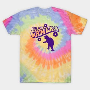 PEACE, LOVE & GAMERA - Tie dye T-Shirt